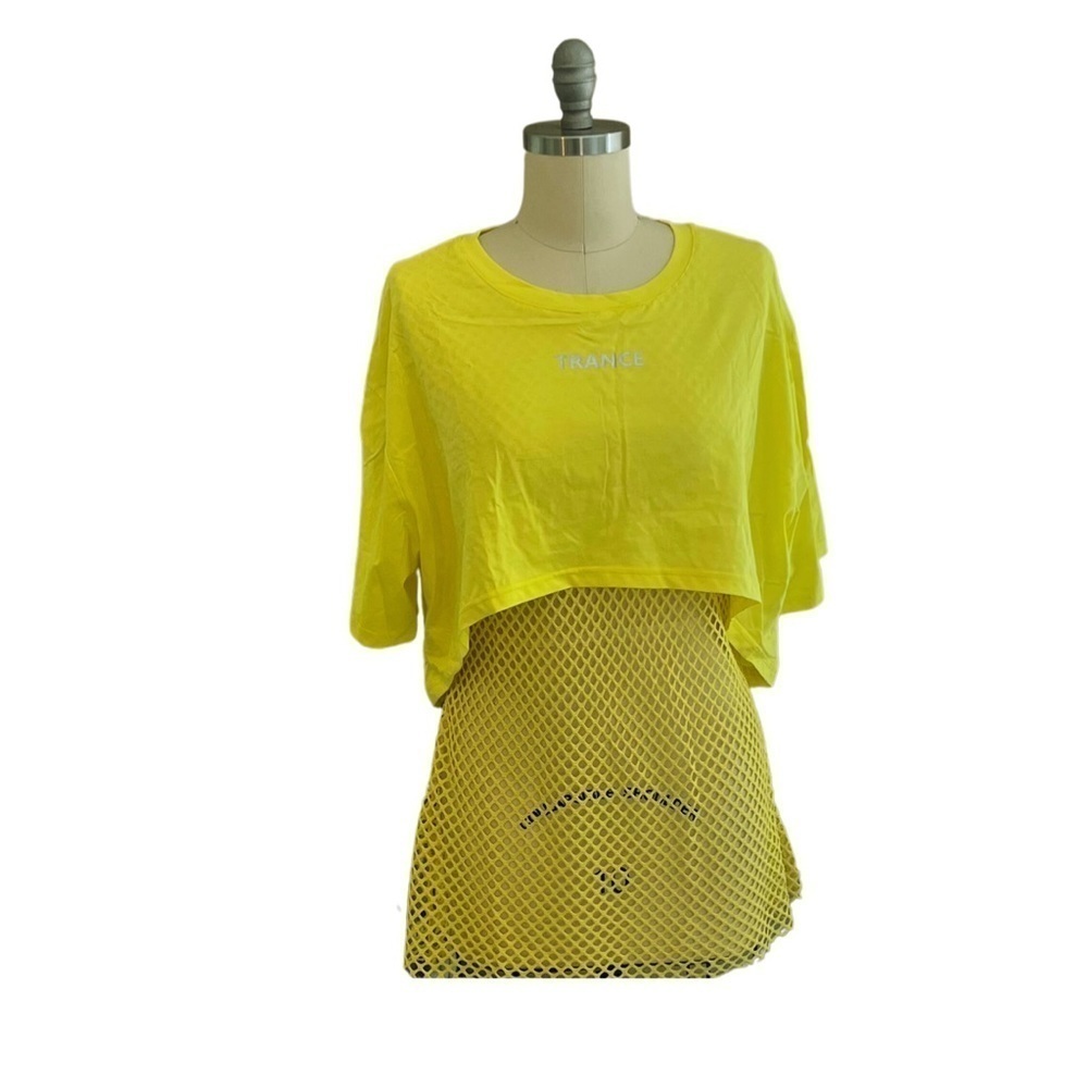 In a Trance Oversized Crop